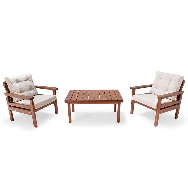 Set De Lounge De Gradina Torino, 3 piese - Gri