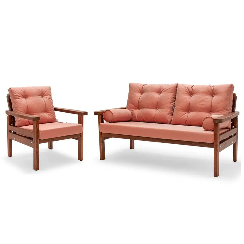 Set De Lounge De Gradina Zealot, 2 piese - Multicolor
