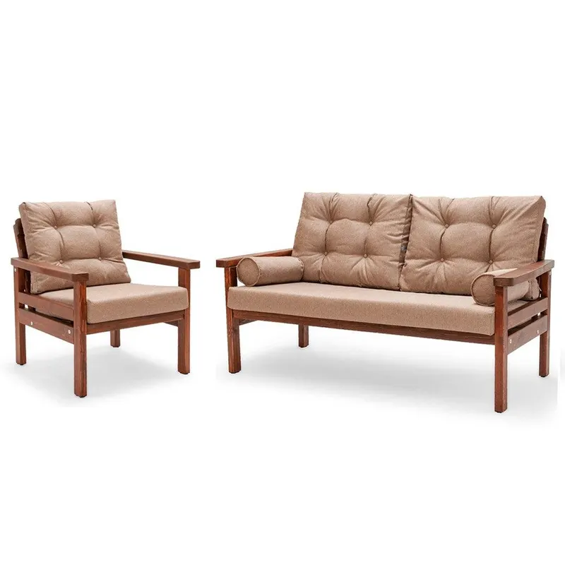 Set De Lounge De Gradina Zealot, 2 piese - Maro