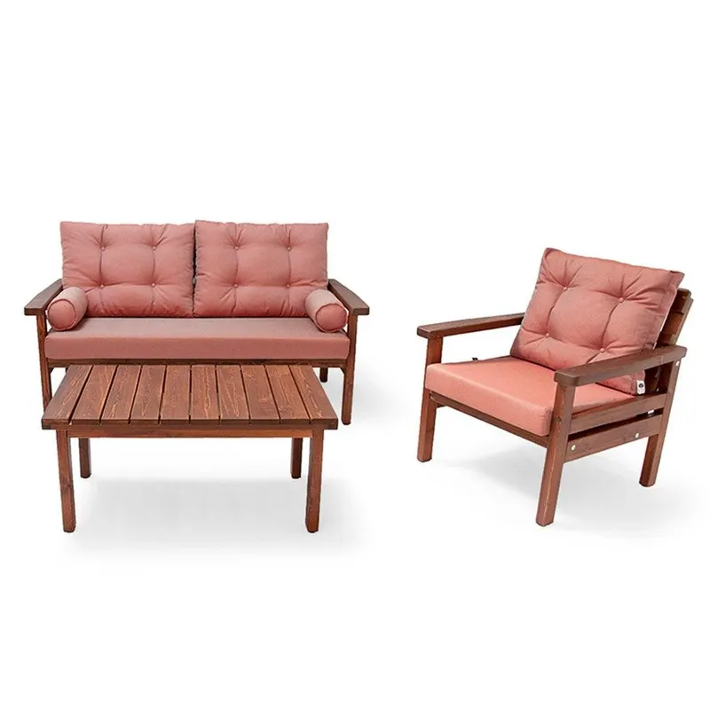 Set De Lounge De Gradina Teyze, 3 piese - Multicolor