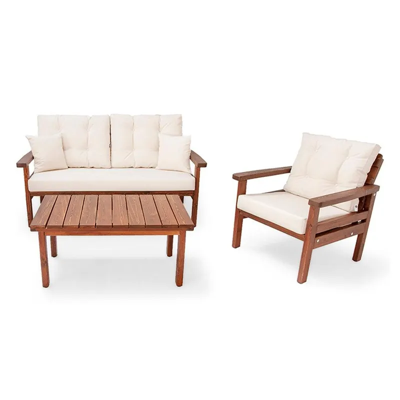 Set De Lounge De Gradina Teyze, 3 piese - Bej
