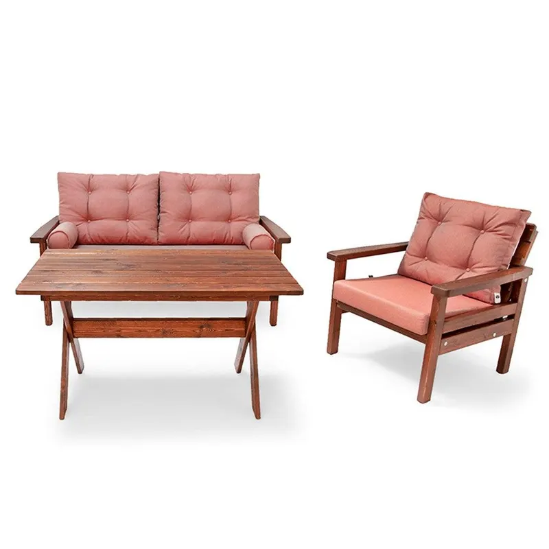 Set De Lounge De Gradina Ceylan, 3 Piese - Multicolor