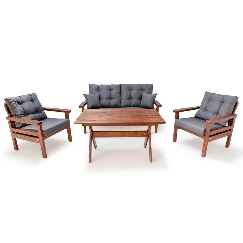 Set De Lounge De Gradina Napoli, 4 piese - arsiv4