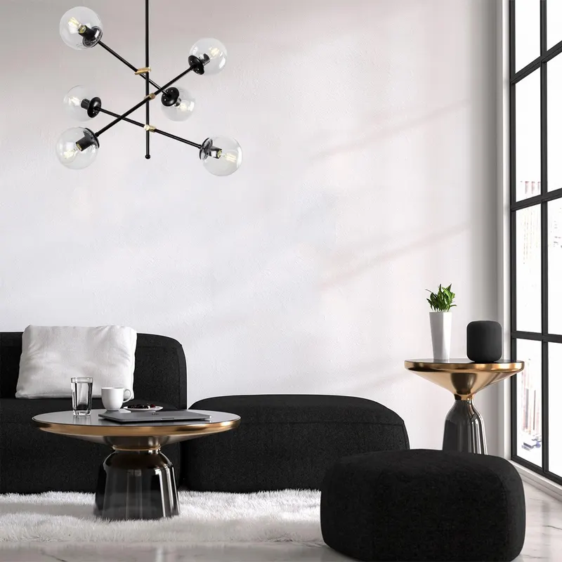 Lustra Luminart, Negru - Negru