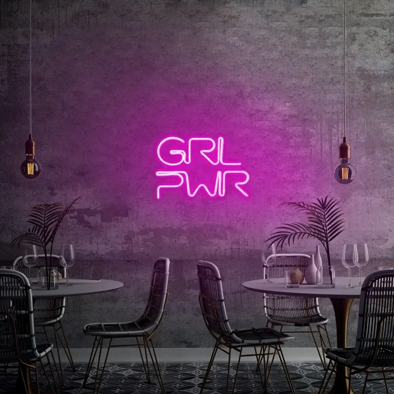 Aplica de Perete Neon Girl Power - Roz