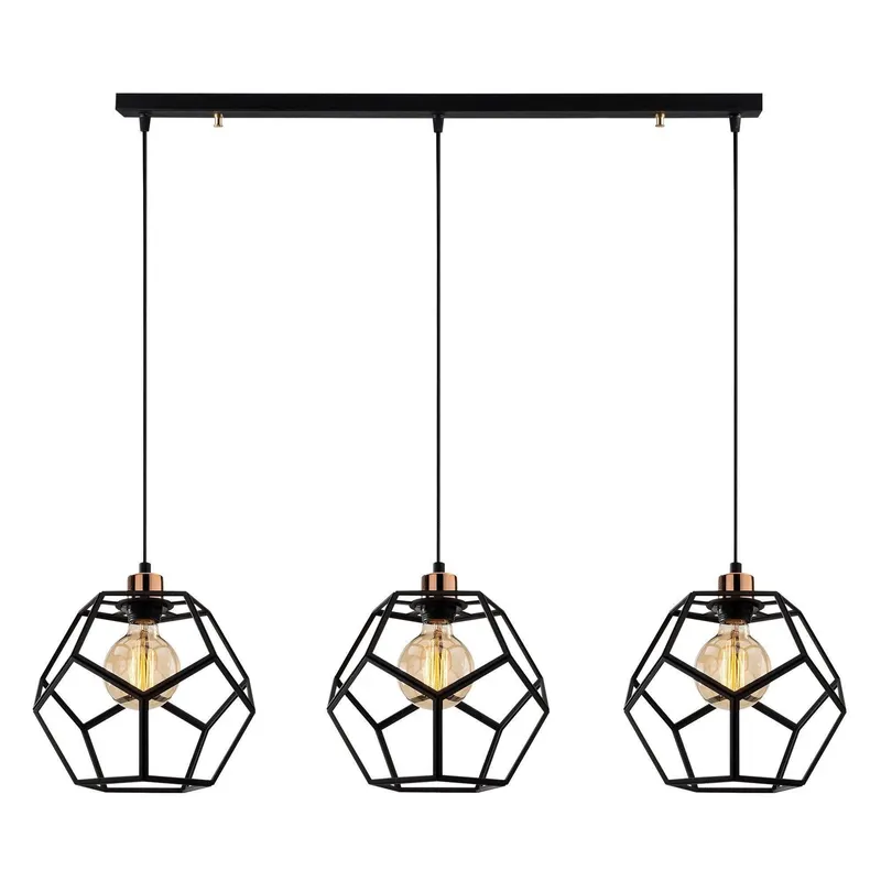 Lustra Ilumina, Negru - Negru