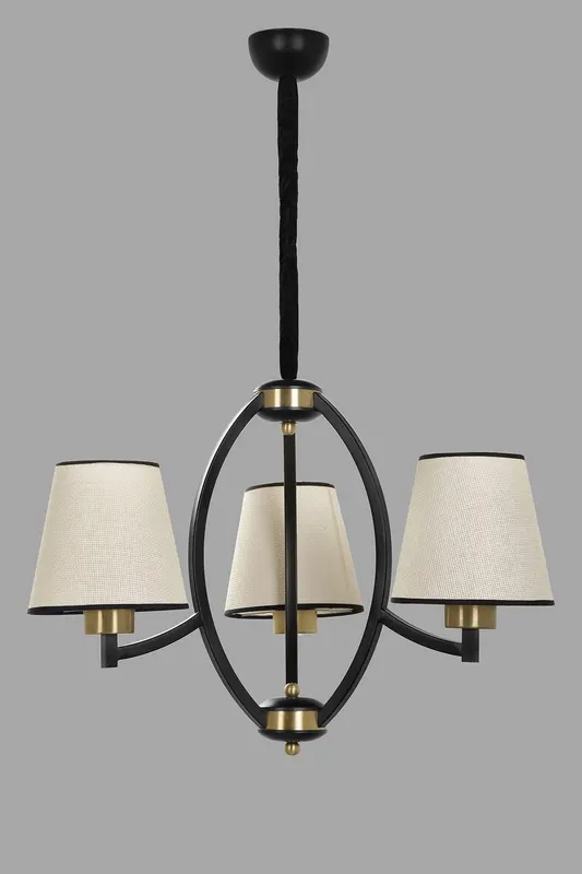 Lustra Paulkos Chandelier, Bej - Bej