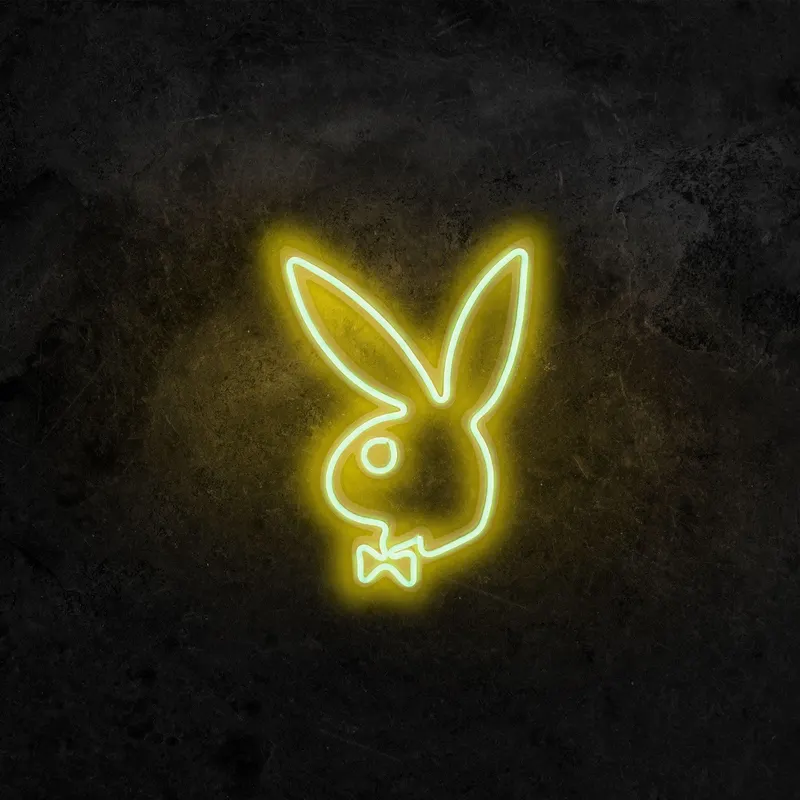 Aplica de Perete Neon Playboy - Galben