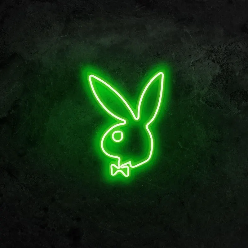 Aplica de Perete Neon Playboy - Verde