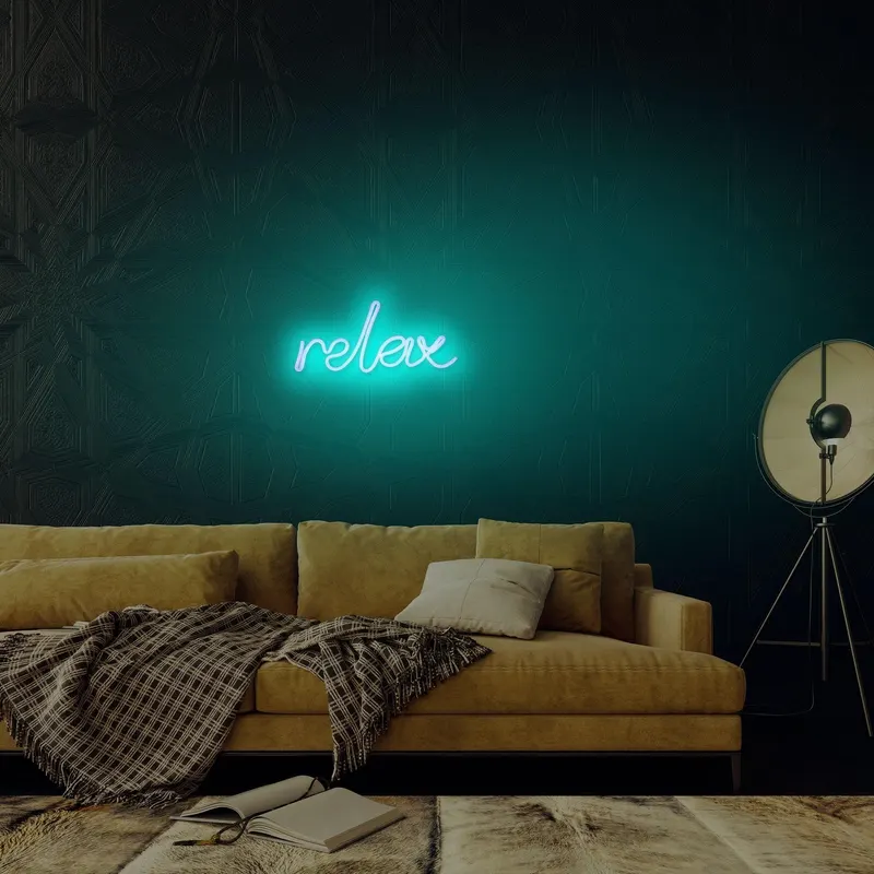 Aplica de Perete Neon Relax - Albastru