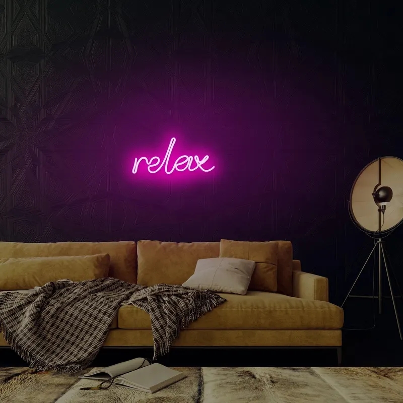 Aplica de Perete Neon Relax - Roz