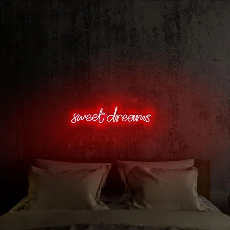 Aplica de Perete Neon Sweet Dreams - Rosu