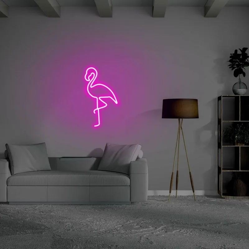 Aplica de Perete Neon Flamingo - Roz