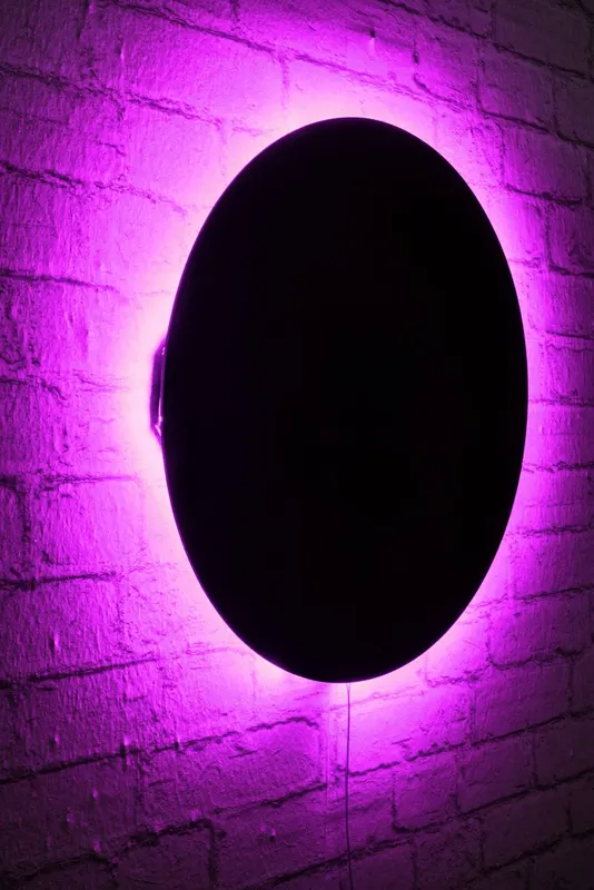 Iluminat decorativ LED Circle, 45 x 45 cm - Roz