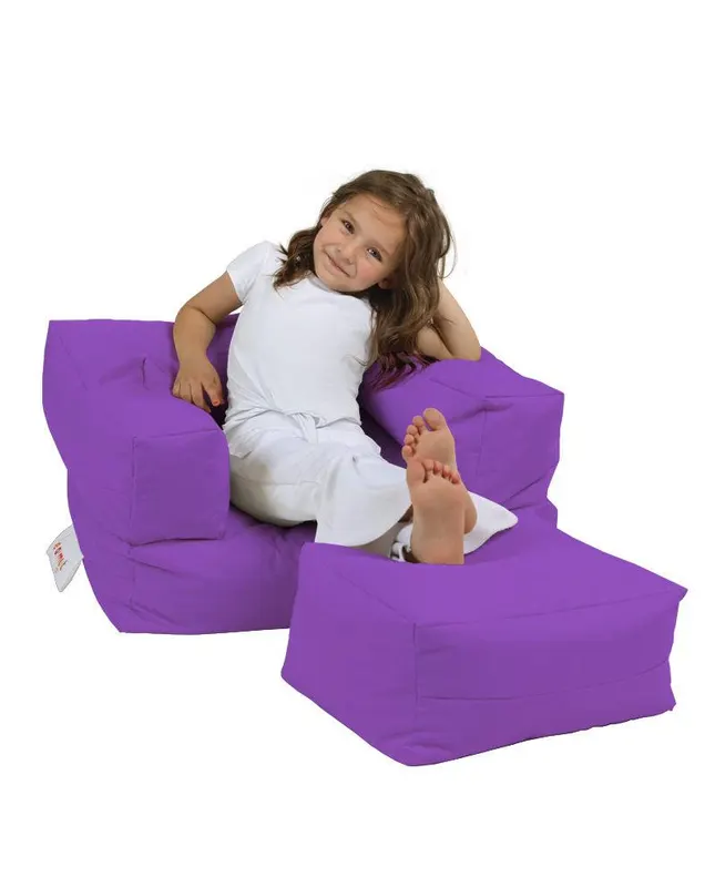 Sac de Fotoliu cu taburet  Gradina Pentru Copii, Garden Bean Bag, 65 x 40 x 50 cm - arsiv8