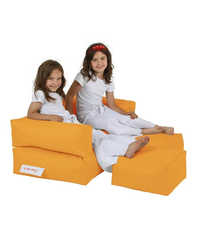 Fotoliu Puf Copii cu taburet, Gradina Garden Bean Bag, 100 x 40 x 50 cm - arsiv3