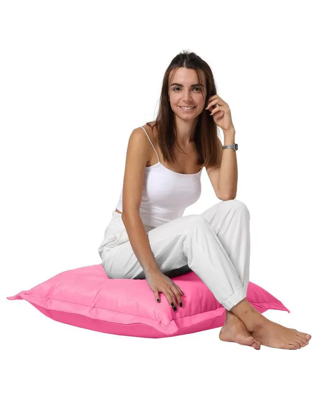 Perna pentru podea, Ferndale, impermeabil Garden Cushion, 70 x 70 x 15 cm - Roz