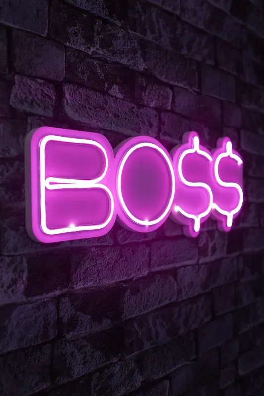 Lampa Neon Boss - Roz