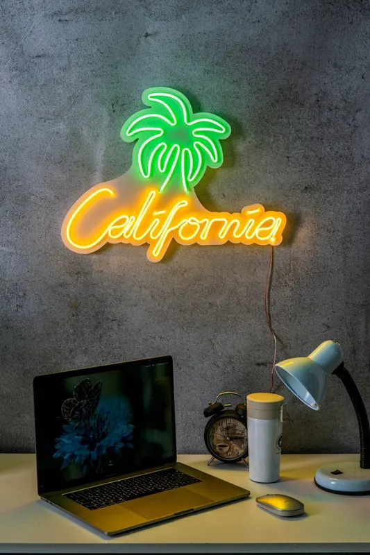 Lampa Neon California - arsiv4