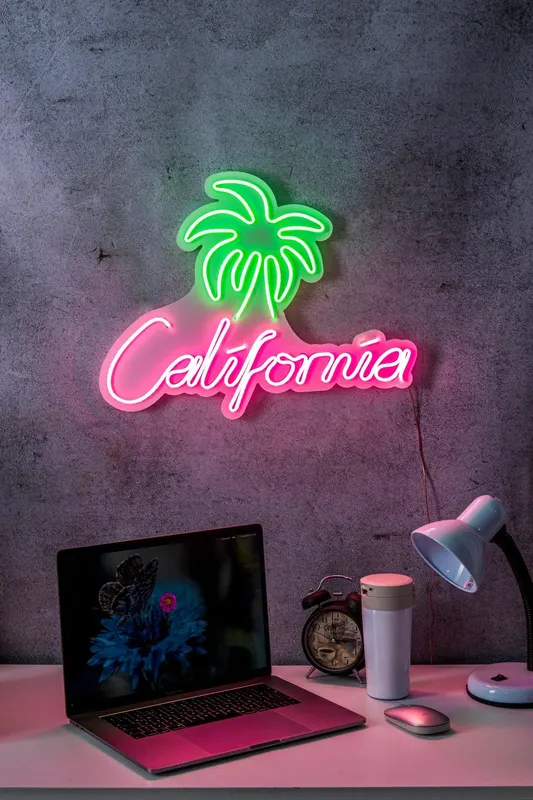 Lampa Neon California - arsiv5
