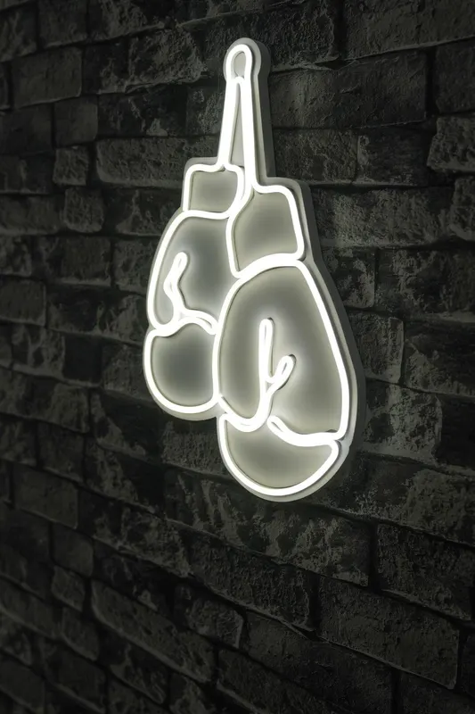 Lampa Neon Boxer - Alb
