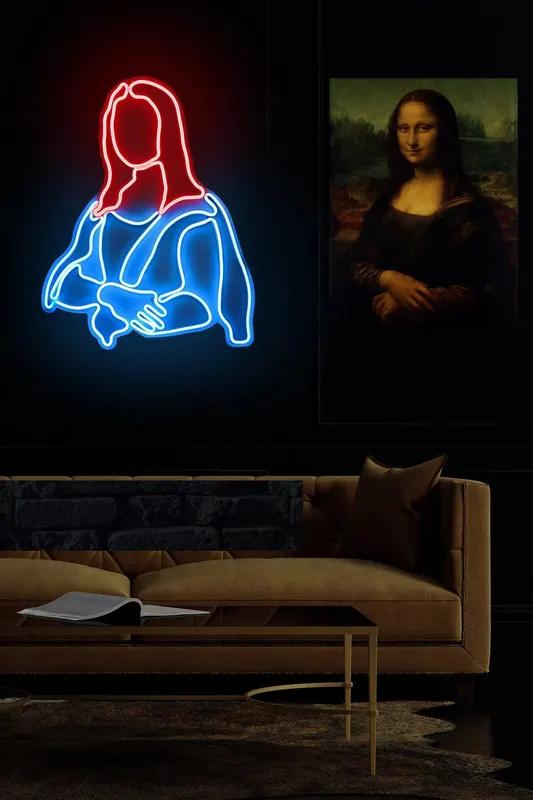 Lampa Neon Mona Lisa - arsiv9