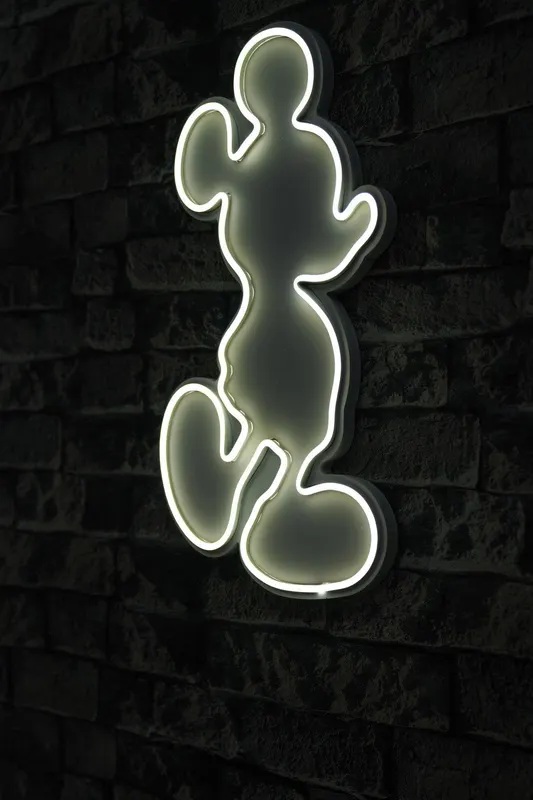 Lampa Neon Mickey Mouse - Alb