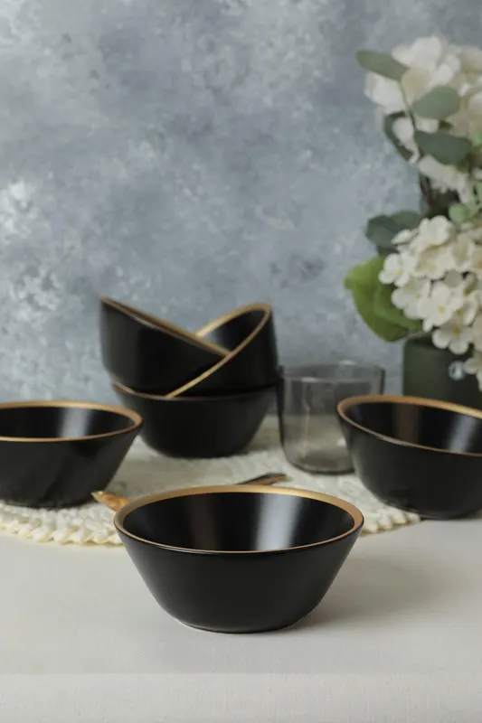 Set boluri, Negru, 14 cm - Negru