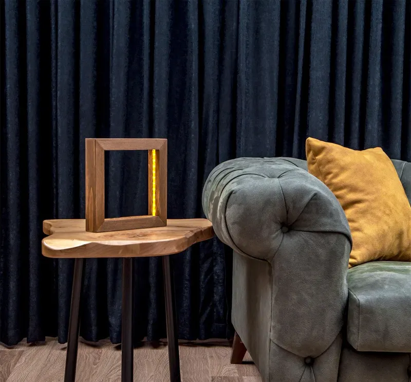 Veioză KN09 Table Lamp, Maro - Maro