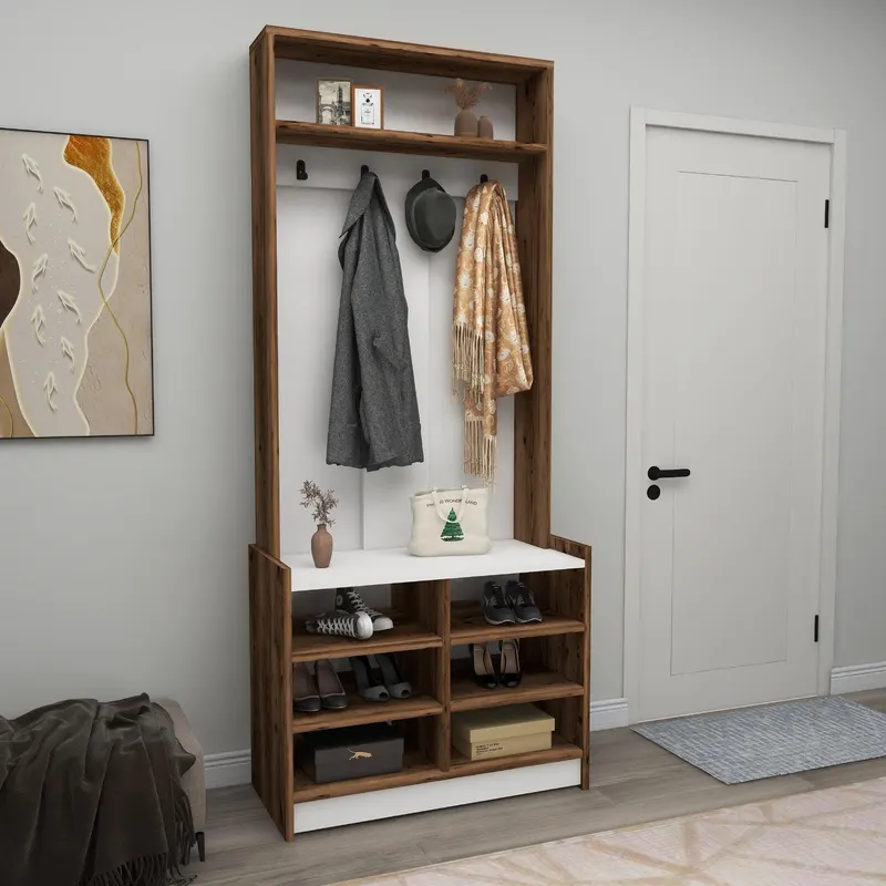 Cuier cu pantofar Enra Stand cu 2 Compartimente (diverse dimensiuni) - arsiv9