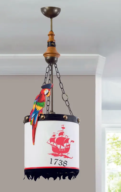 Lustra Pirate Chandelier, Multicolor - Multicolor
