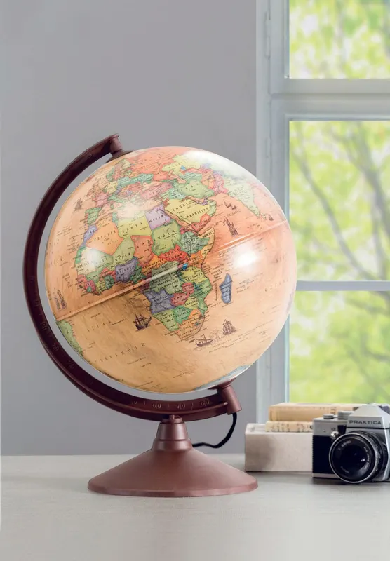Veioză World Table Lamp, Multicolor - Multicolor