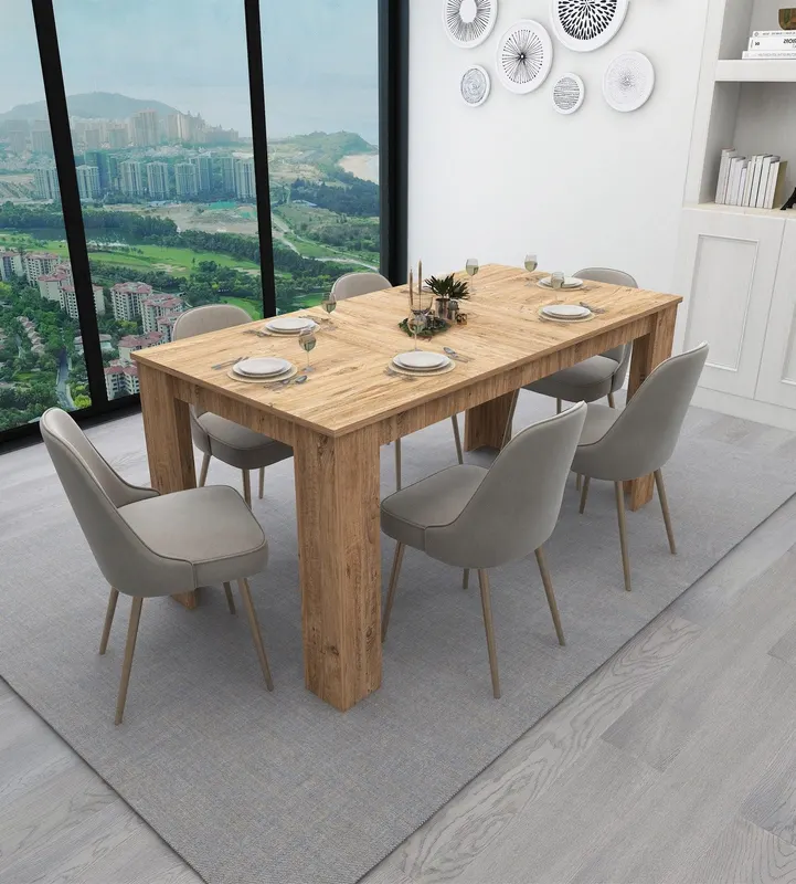 Masă Linus Dining Sufragerie (diverse dimensiuni) - Stejar
