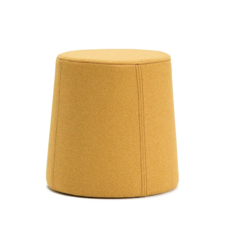 Taburet Ordek Conica, 40 (30) x 40 x 40 cm - Galben
