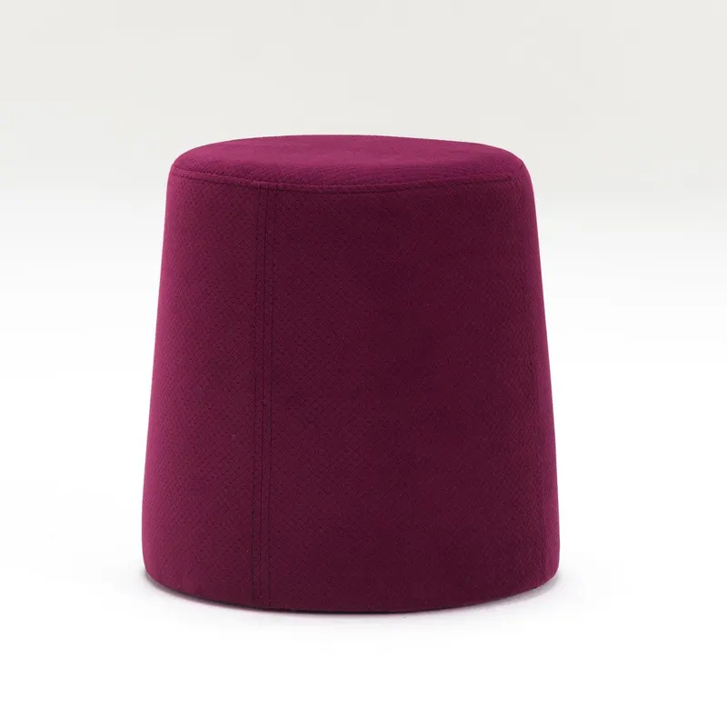 Taburet Ordek Conica, 40 (30) x 40 x 40 cm - Rosu