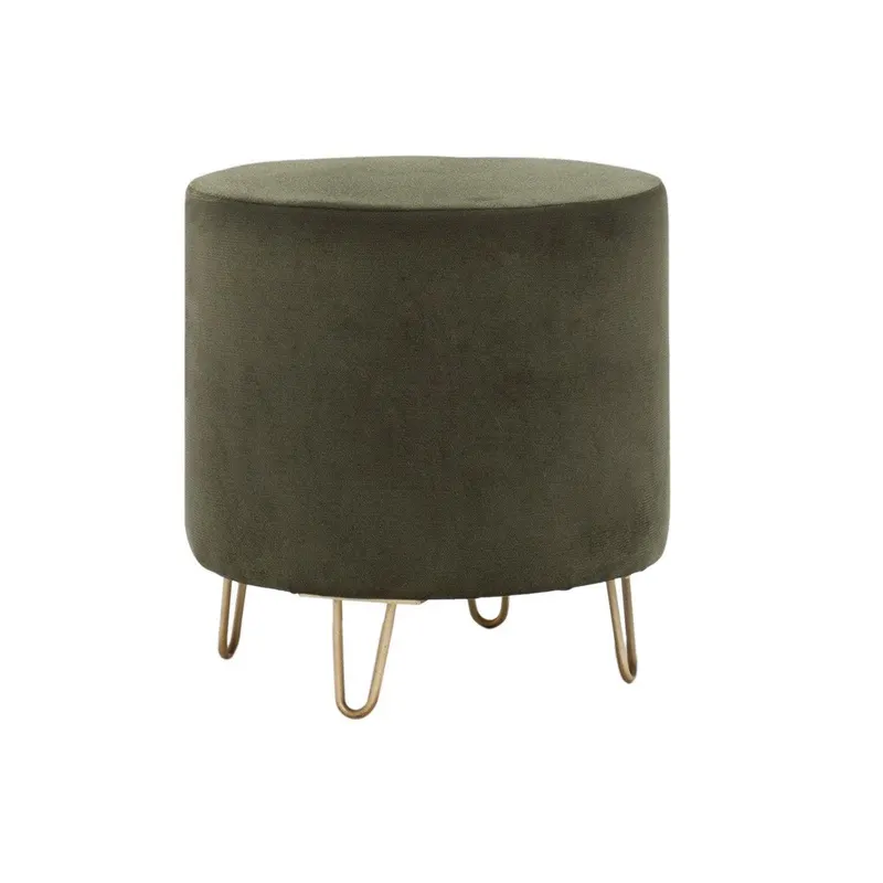 Taburet Lardon Lux, 40 x 40 cm - Verde
