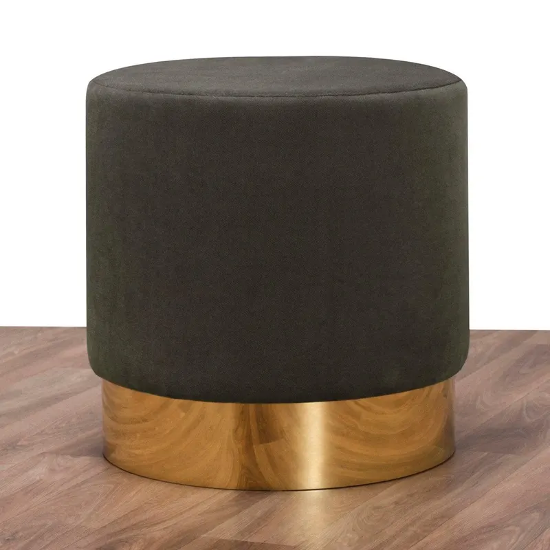Taburet Barok (diverse dimensiuni) - Negru