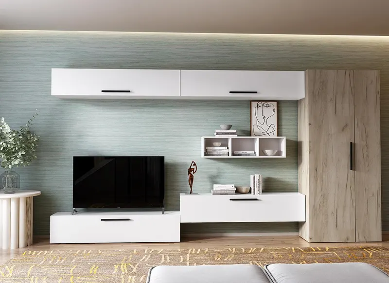 Living Pati 105 - Mobila Sufragerie Alba — imaginea 2