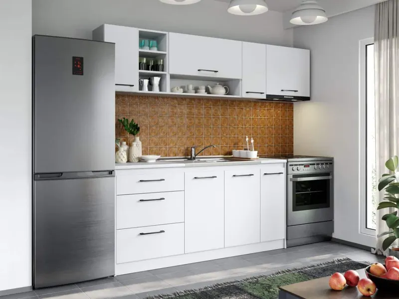 Set Mobila Bucatarie Mina Pure 230 Alb C56 — imaginea 3