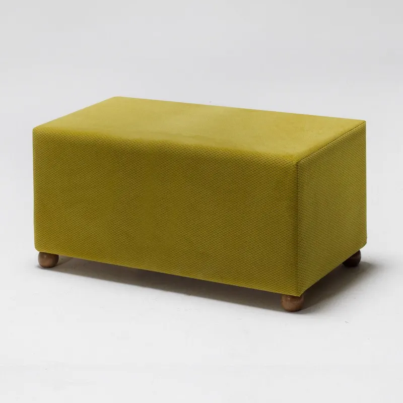 Taburet Living - Hol Sibilla, 80 x 40 x 40 cm - Galben