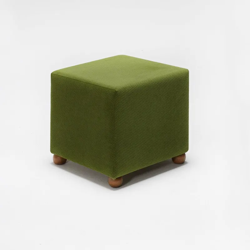Taburet Hol Welt, 40 x 40 cm - Verde