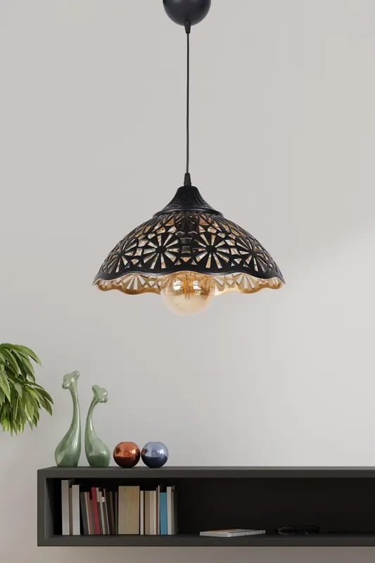 Lustra YL068 Chandelier, Negru - Negru