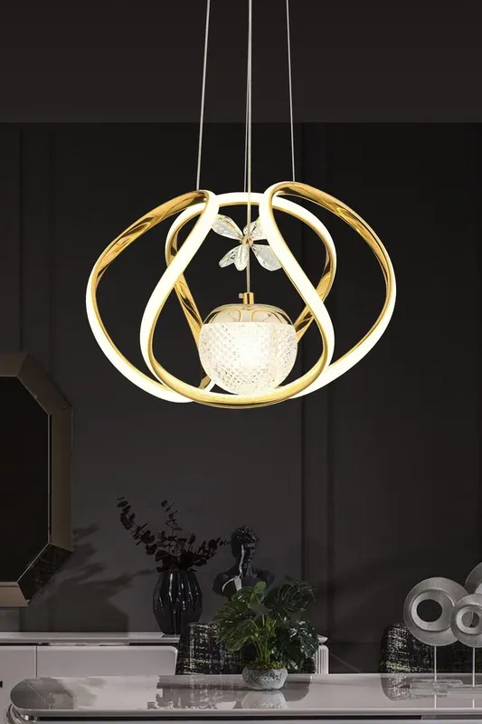 Lustra YL169 Chandelier, Auriu - Auriu