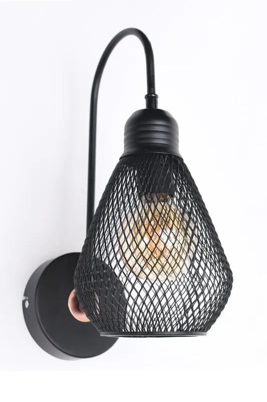 Aplica de perete HM016, Negru - Negru