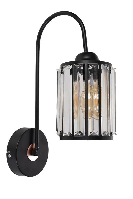 Aplica de perete YL074, Negru - Negru