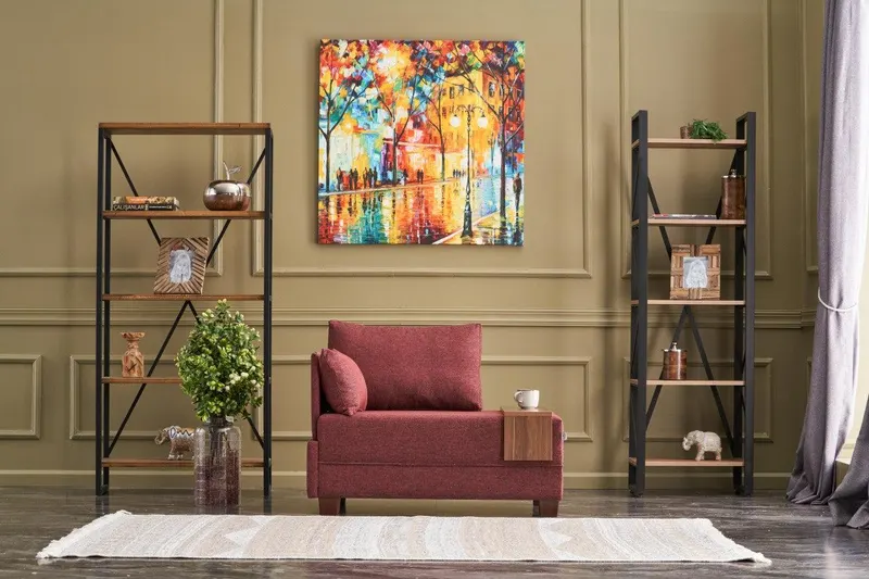Fotoliu Onye Stanga, 75x80x100 cm - Multicolor