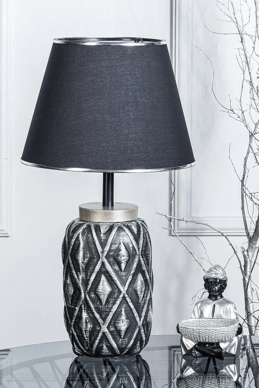 Veioza TM295 Lamp Shade, Negru - Negru