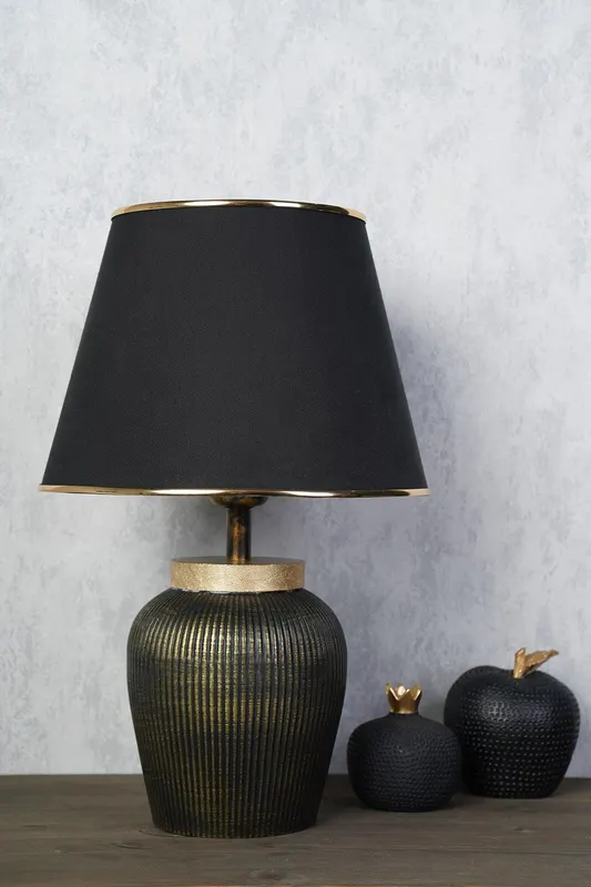Veioza YL198 Lamp Shade, Negru - Negru