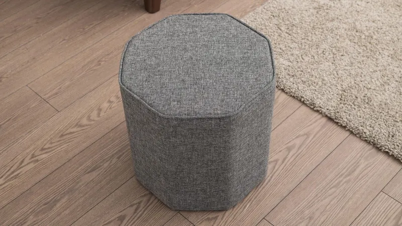 Taburet Hexa, 40 x 42 cm - Gri