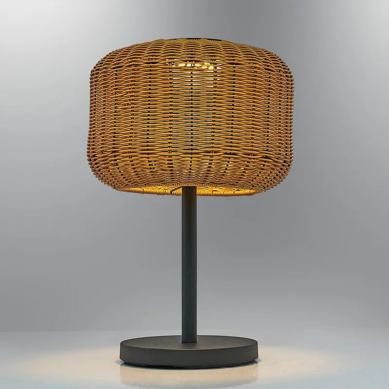 Lampă de masă 4457-S01, Negru - Negru